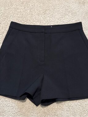 NWT MNG Women’s Black Chino Shorts